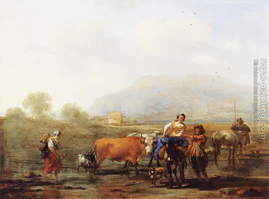 Nicolaes Berchem : Soir Nicolaes Berchem : Soir